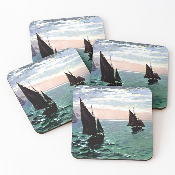 Item preview, Fishing Boats at Sea designed and sold by artdesignsnow.
