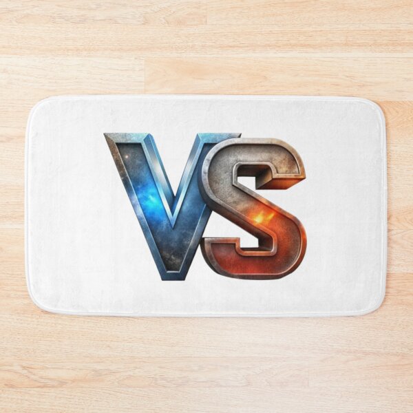 Item preview, VS" Metallic Text in Blue and Orange designed and sold by Bulk order available .