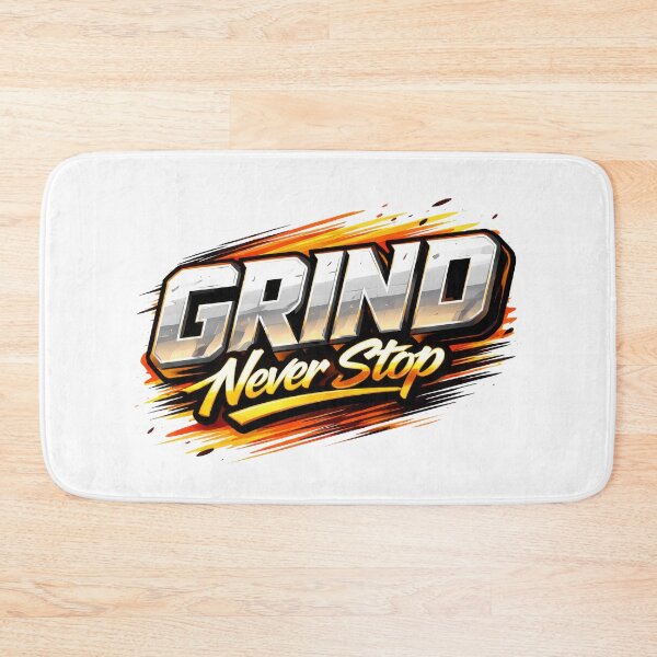 Item preview, Grind Never Stop Metallic Hustle. designed and sold by Mr Lee.