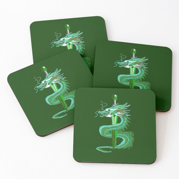 Item preview, Green Dragon Sword  designed and sold by Glow&Vibe.
