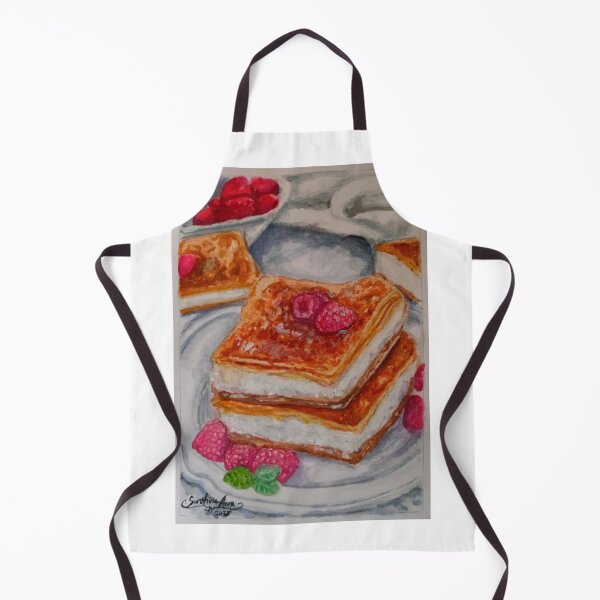 Item preview, Cheesecake Crescent rolls Watercolor Food illustration  designed and sold by happiartworks .