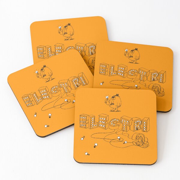 Item preview, Electric Doodle Lettering with Funny Character designed and sold by torufukuda.