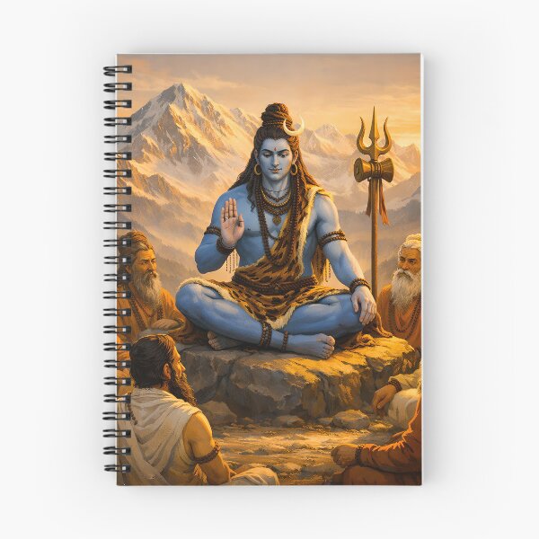 Item preview, Shiva Teaching Sages | Adiyogi Wisdom Himalayan Art designed and sold by CosmicLotusArt.
