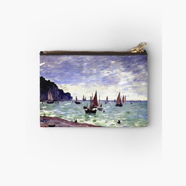 Item preview, Fishing Boats by the Beach and the Cliffs designed and sold by artdesignsnow.