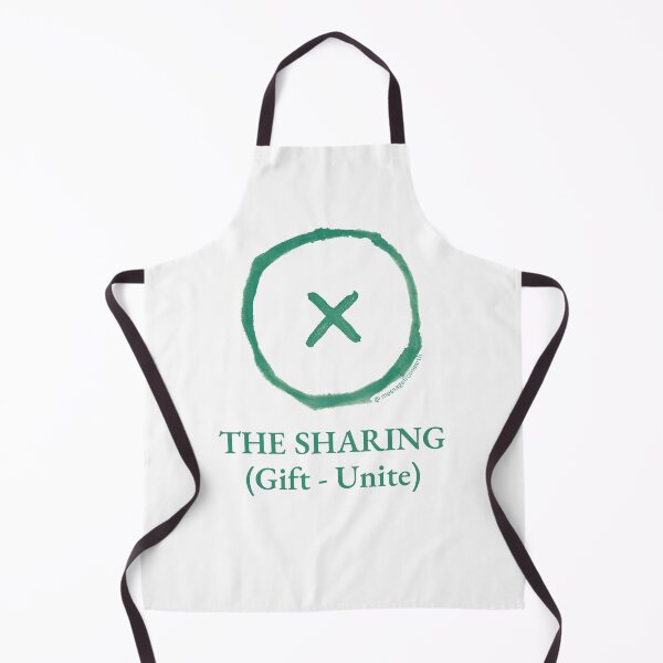 Item preview, Sharing - Neolithic Cipher - Gift and Unite - Minimalist T-Shirt - #2 designed and sold by Message from Earth.