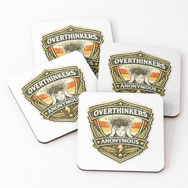 Item preview, Overthinkers Anonymous designed and sold by Throwing-Corn.