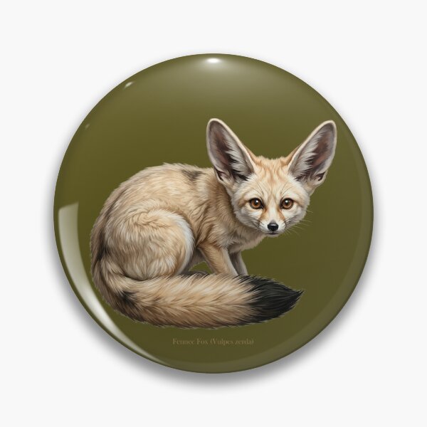 Item preview, Desert Dreamer: The Fennec Fox (Vulpes zerda) Portrait designed and sold by FreiherrPK.