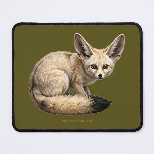 Item preview, Desert Dreamer: The Fennec Fox (Vulpes zerda) Portrait designed and sold by FreiherrPK.