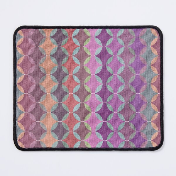 Item preview, Retro Geometric Purple and Plum Circle Lattice designed and sold by micklyn.