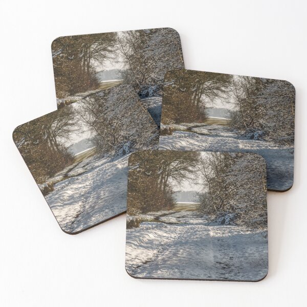 Item preview, A Snowy Path Through the Woods designed and sold by ShotsbyDesiree.