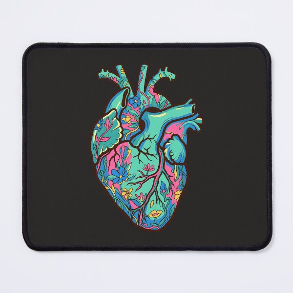 Item preview, Floral Anatomical Heart designed and sold by AwesomeBeyondLimits.