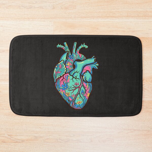 Item preview, Floral Anatomical Heart designed and sold by AwesomeBeyondLimits.