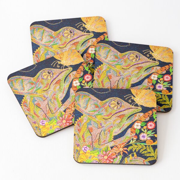 Item preview, Chameleon and Buterfly  designed and sold by Oxana Balke.