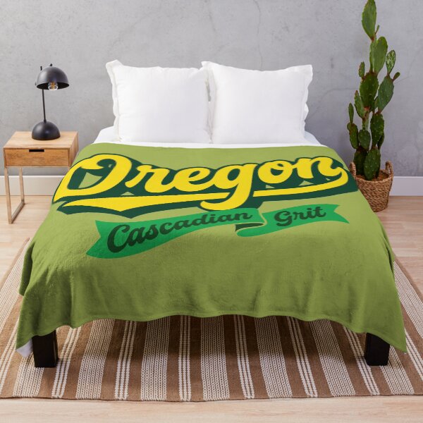 Item preview, Vintage Oregon Cascadian Grit - Retro Baseball Script designed and sold by Cozy-Old-Pub.