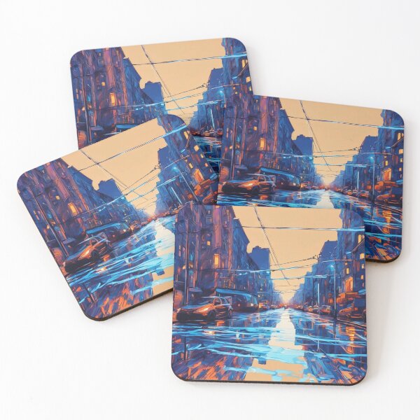 Item preview, Neon Reflections designed and sold by Undersea Ai Art.