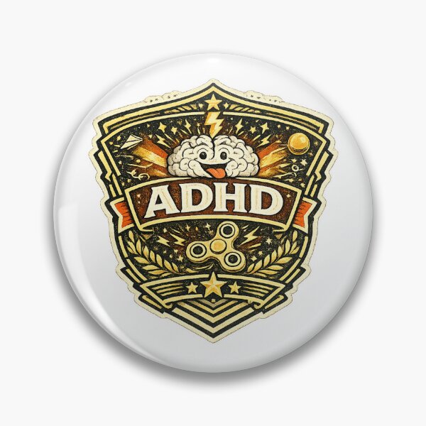 Item preview, ADHD designed and sold by Throwing-Corn.