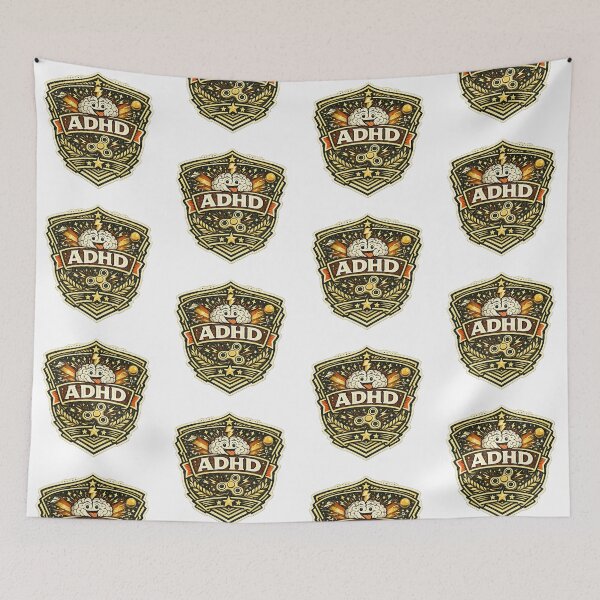 Item preview, ADHD designed and sold by Throwing-Corn.