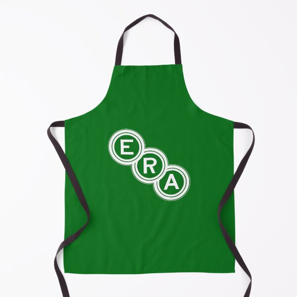 Item preview, ERA (English Racing Automobiles) emblem (1933-1954) - white print designed and sold by retropetrol.