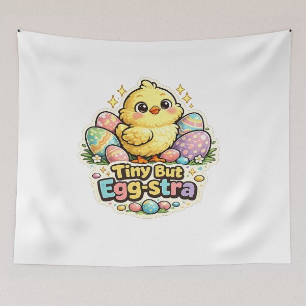 Item preview, Tiny But Egg-stra Cute Easter Chick Design designed and sold by StyleLap.