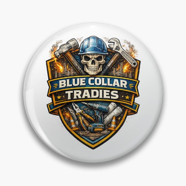 Item preview, Blue Collar Tradies designed and sold by Throwing-Corn.