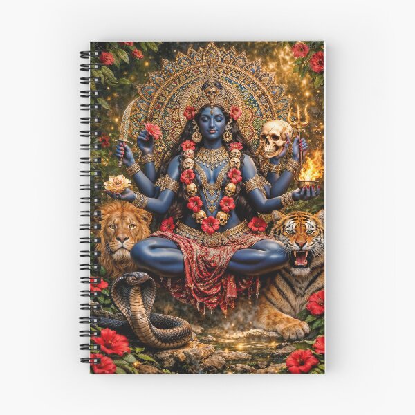 Item preview, The Skull-Crowned Queen Goddess Kali designed and sold by AliceWhiteDF.