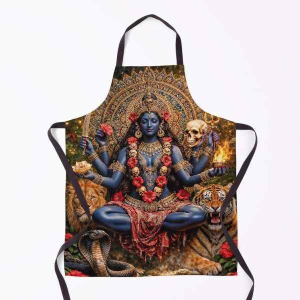 Item preview, The Skull-Crowned Queen Goddess Kali designed and sold by AliceWhiteDF.