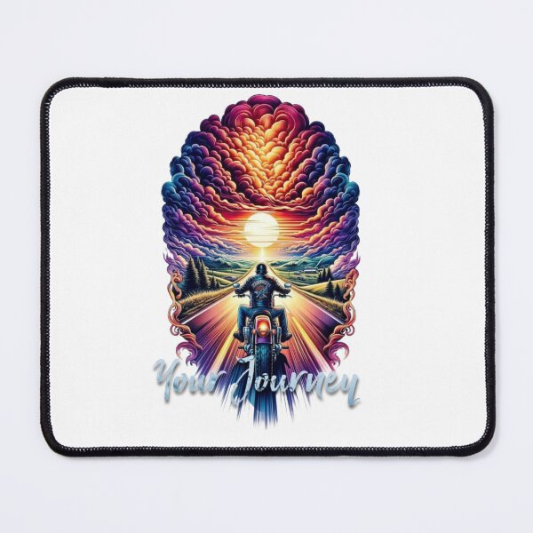 Item preview, The Eternal Ride: Retro Biker Sunset Journey designed and sold by DriftScents.