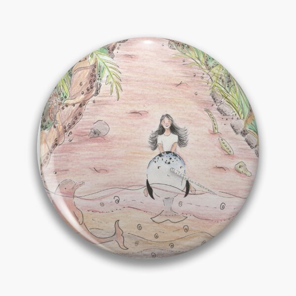 Item preview, Girl and narwhal | The Amazon | Rainforest | Jungle designed and sold by aliekesdrawings.