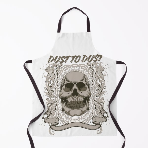 Item preview, Dust To Dust - Lucky 13 Gothic Skull Tattoo Streetwear designed and sold by snapifyprints.