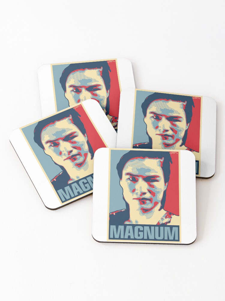 Thumbnail 1 of 5, Coasters (Set of 4), Magnum designed and sold by DAFTFISH.