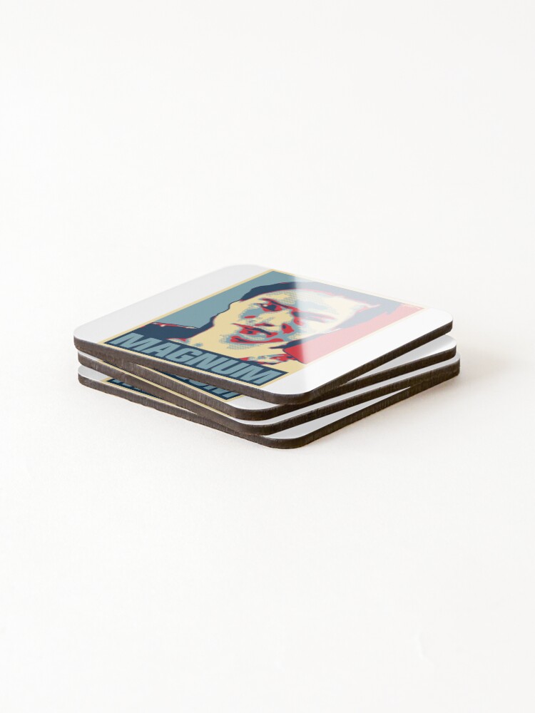 Thumbnail 4 of 5, Coasters (Set of 4), Magnum designed and sold by DAFTFISH.