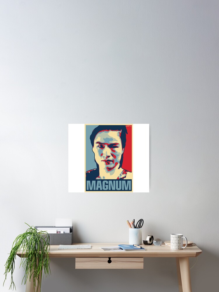 Thumbnail 2 of 3, Poster, Magnum designed and sold by DAFTFISH.
