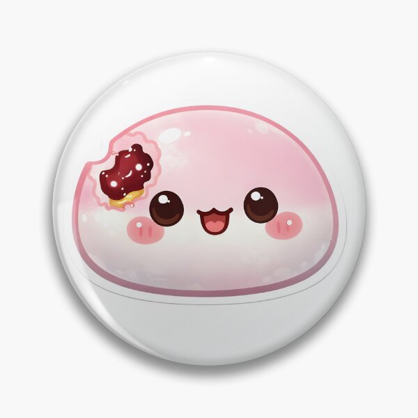 Item preview, Cute Mochi Character – Kawaii Japanese Dessert Sticker designed and sold by DesignEG.