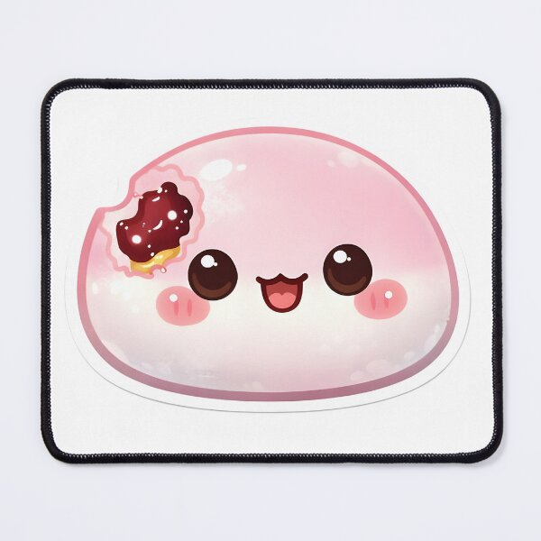 Item preview, Cute Mochi Character – Kawaii Japanese Dessert Sticker designed and sold by DesignEG.
