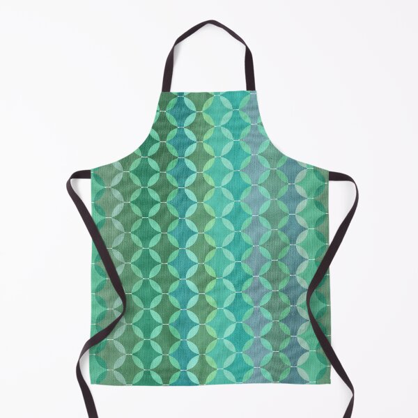 Item preview, Seafoam Green Geometric Circles designed and sold by micklyn.