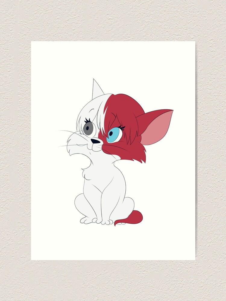 Vista alternativa de Lámina artística Cat Todoroki