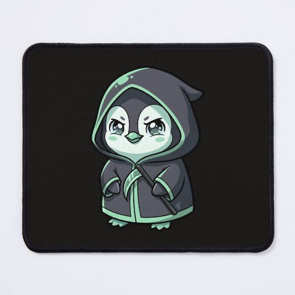 Item preview, Cute Grim Reaper Penguin designed and sold by AwesomeBeyondLimits.