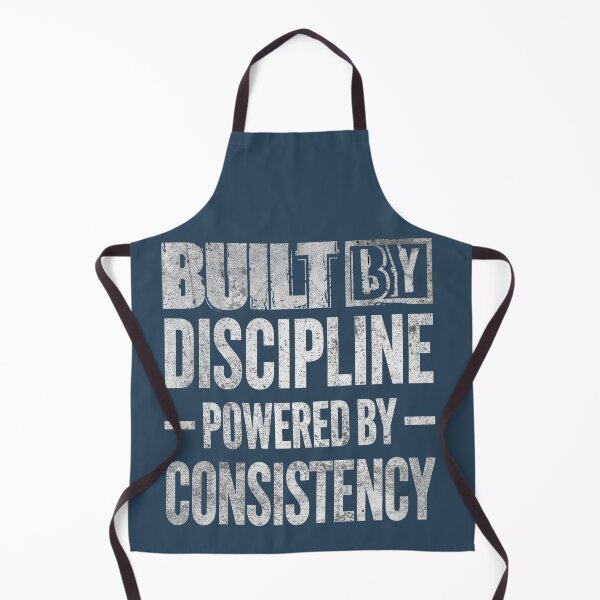 Artikelvorschau, Durch Disziplin aufgebaut, durch Beständigkeit angetrieben – Minimalistisches Motivationszitat fürs Fitnessstudio – T-Shirt-Aufkleber entworfen und verkauft von guchieworldcollection.