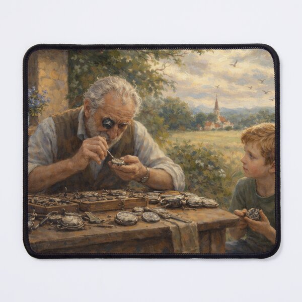 Item preview, The Village Watchmaker designed and sold by slikar.
