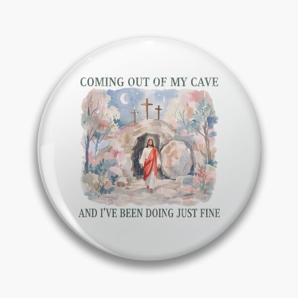 Item preview, Jesus Coming Out Of My Cave And I've Been Doing Just Fine designed and sold by stevieroqers.