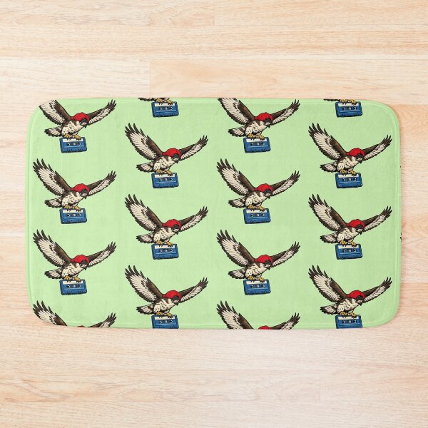 Item preview, Hip-Hop Hawk – Retro Cassette Flight Design designed and sold by Dogandesighn.
