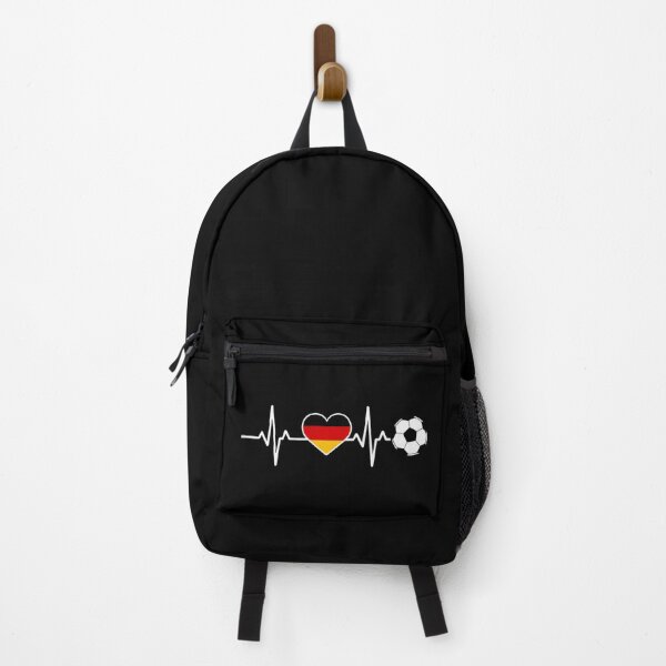 Item preview, Germany Football Heartbeat | Deutschland Soccer Fan EKG designed and sold by dudelinart.