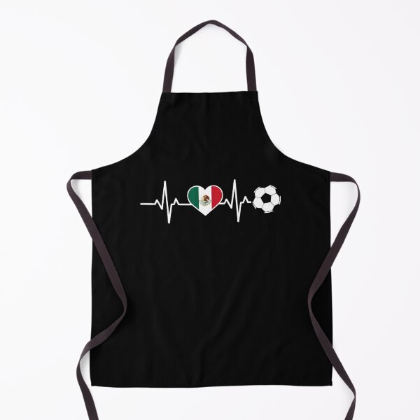Item preview, Mexico Football Heartbeat Mexican Fan Team designed and sold by dudelinart.