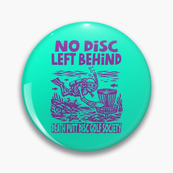 Item preview, Vintage Disc Golf No Disc Left Behind Funny Disc Golf Meme designed and sold by Colorfulman.