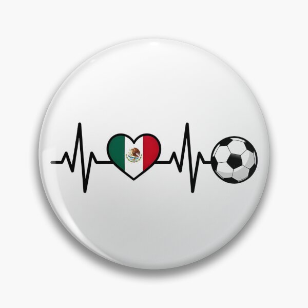 Item preview, Mexico Football Heartbeat | Mexican Fan Team designed and sold by dudelinart.