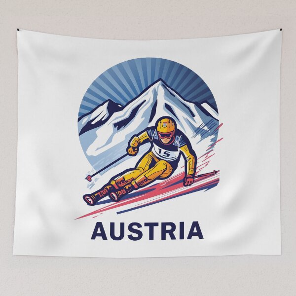 Item preview, Austria - Ski designed and sold by StudioRedKoala.