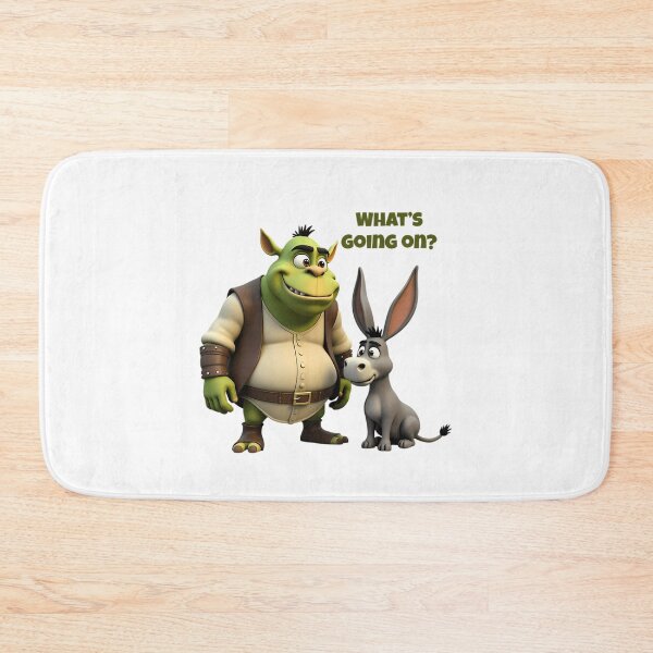 Item preview, Shrek And Donkey  Funny Cartoon Duo Meme Style designed and sold by Miniverse  Acrylics.