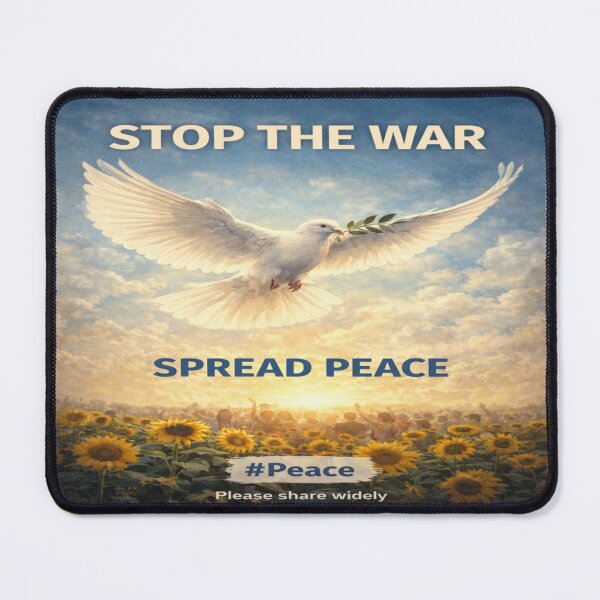 Item preview, Stop the War Spread Peace Dove Poster designed and sold by JM Language Service.