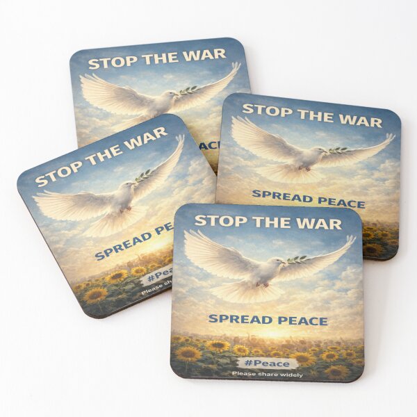 Item preview, Stop the War Spread Peace Dove Poster designed and sold by JM Language Service.