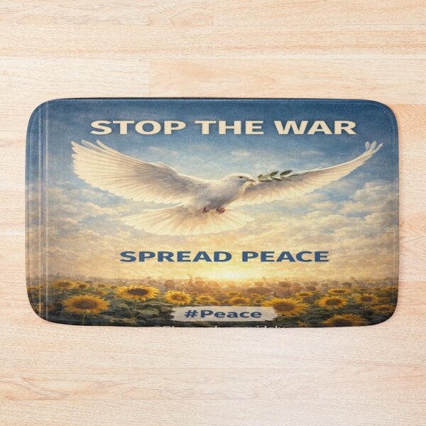 Item preview, Stop the War Spread Peace Dove Poster designed and sold by JM Language Service.